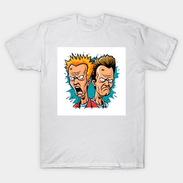 beavis and butthead - Design 1 T-Shirt by Maverick Media